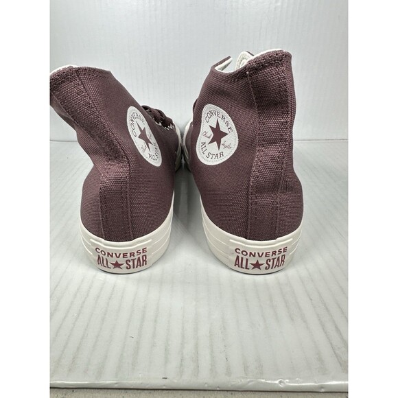 Size 10 Converse Chuck Taylor All Star HI Top Heavy Canvas Red Cedar A10510C - Picture 6 of 9